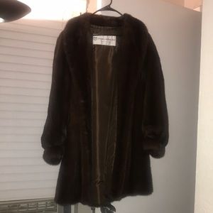 Joseph Stefani Fur Coat! Real mink.